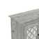 Perrault 44.3" 2 Door Shoe Cabinet with Shelves