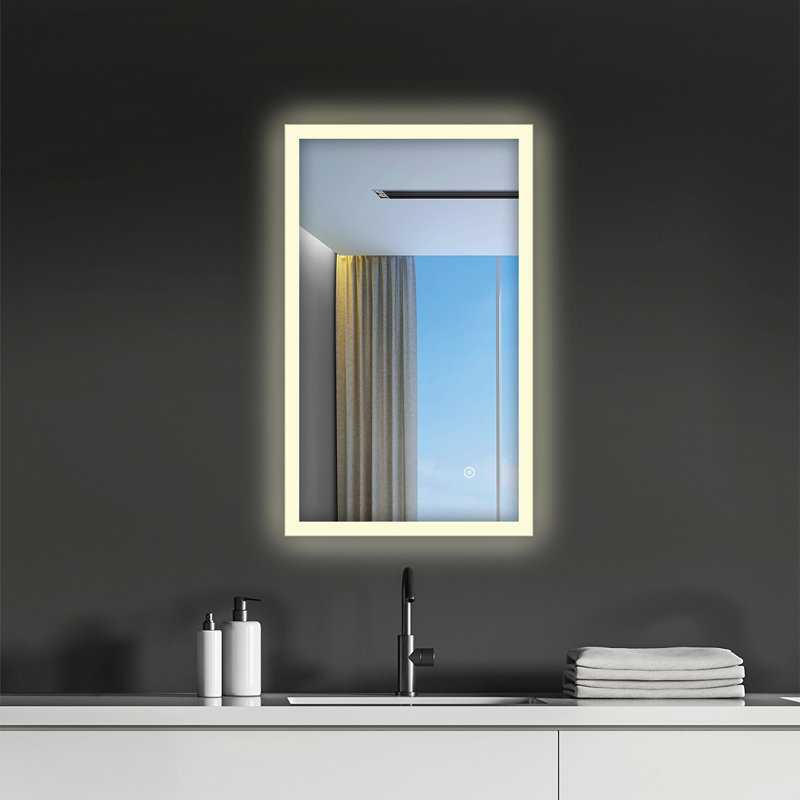 Miroir de salle de bain Washingtonville, 30 po x 18 po