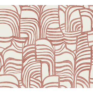 Featherwork Linen Premium Peel and Stick Wallpaper
