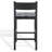 Hentges Woven Leather Counter Stool-324451169