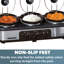 Daewoo 4.5L Triple Slow Cooker