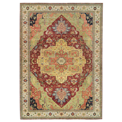 Tapis unique 12 pi x 18 pi 2 po Saahir