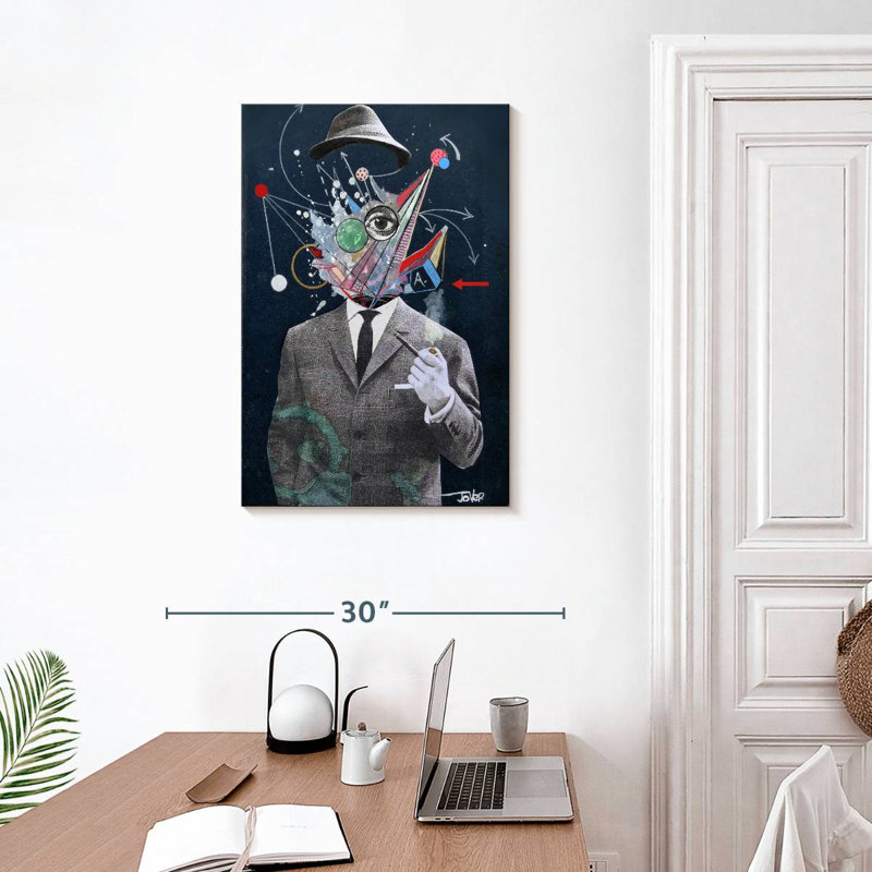 Leisha Allegorical Man, 30" H x 20" W
