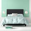 Lit plateforme en lin Boyd Sleep Milan | Tête de lit réglable | Structure en bois | Capacité de 700 lb | Style campagnard moderne-1852303859-1852303861