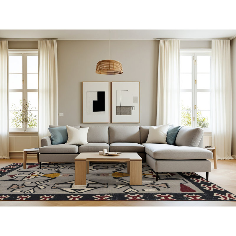 Amilliona Oriental Indoor Rug, Rectangle 8' x 12'