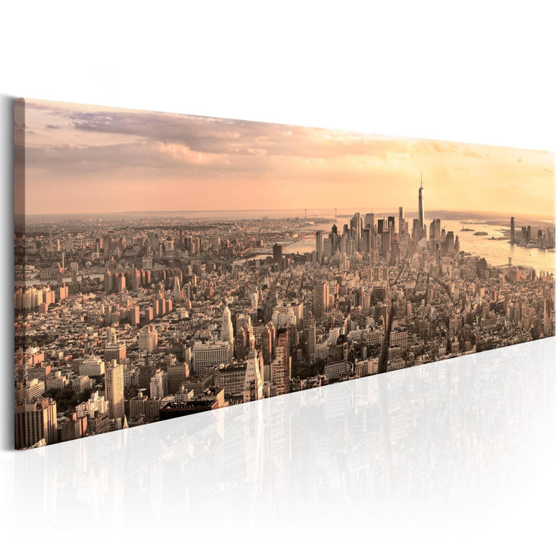 Britnie Nyc: beauté urbaine sur toile, H 20 po x l 59 po x P 0,7 po