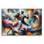 «Lets Dance» par Rich Monet, art mural en verre acrylique-695186531