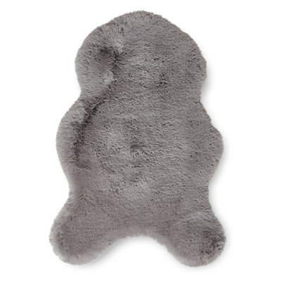 Lehi area rug Table Tufted Sheepskin Grey