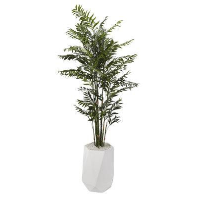 Pot à fleurs 8 'en résine de bambou de luxe