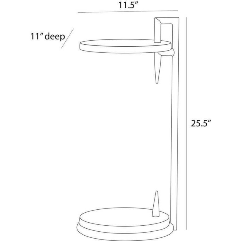 Ivetta Accent Table