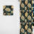 Botanical Green Damask Harmony - Damask Curtain - Velvet Room Darkening - 1 Panel-107561718