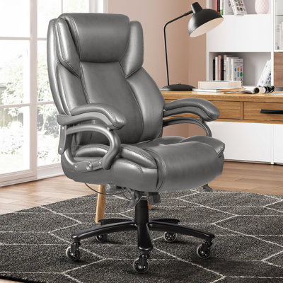Carter Big and Tall Office Chair 500lbs, Adjustable Lumbar Support Executive Office Chair