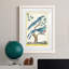 Pastel Birds VI Premium encadré mat - prêt à être accroché-335419411-335419409