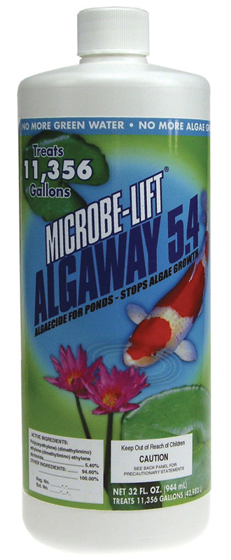 Contrôle des algues à algaway microbienne