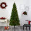 Sapin de Noël vert 9 pi avec 800 lumières DEL-1243088941