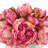Polysilk Peony Arrangement in Pot