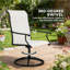 Ensemble de 2 chaises d'extérieur, chaises pivotantes-1005652572