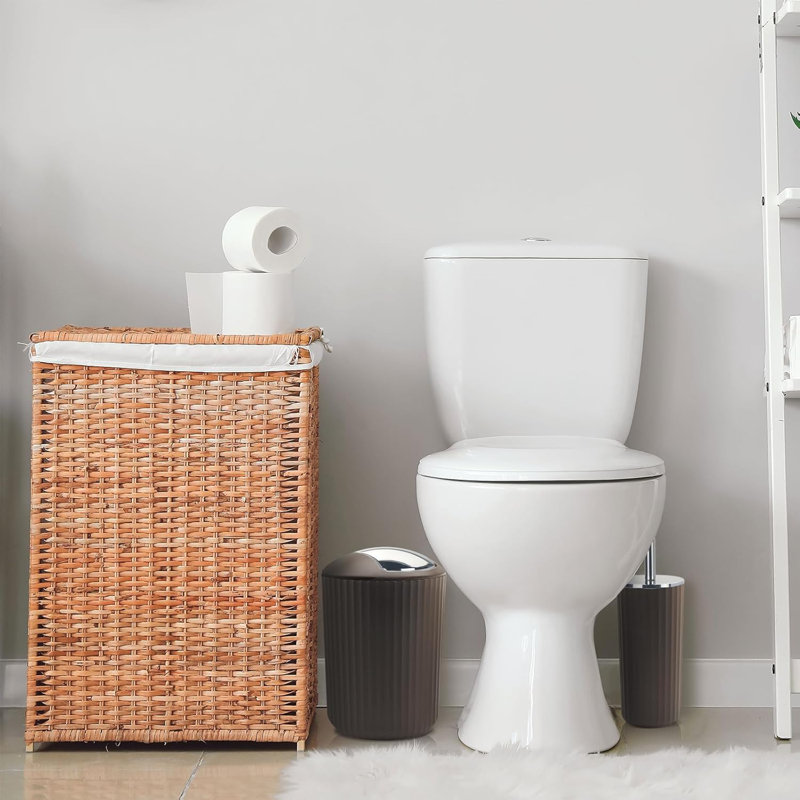Brown Bathroom Accessory Set