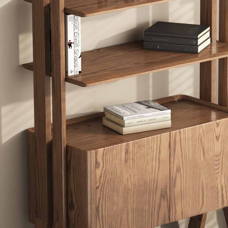 European style multi-layer display bookcase