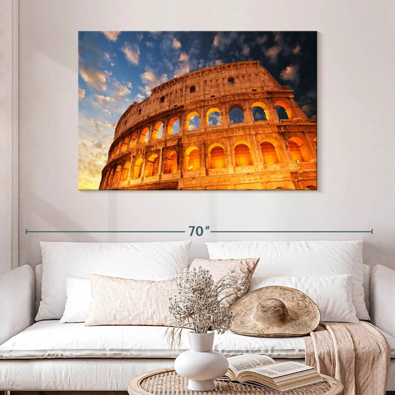 Lilie Colosseum Autumn Sunset, H 32 po x l 48 po