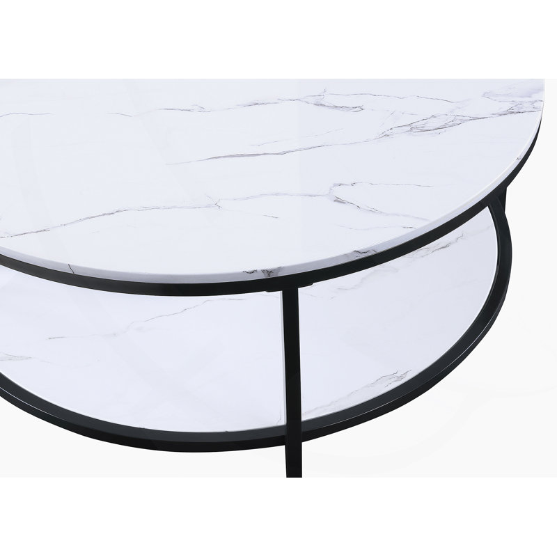 Table basse circulaire