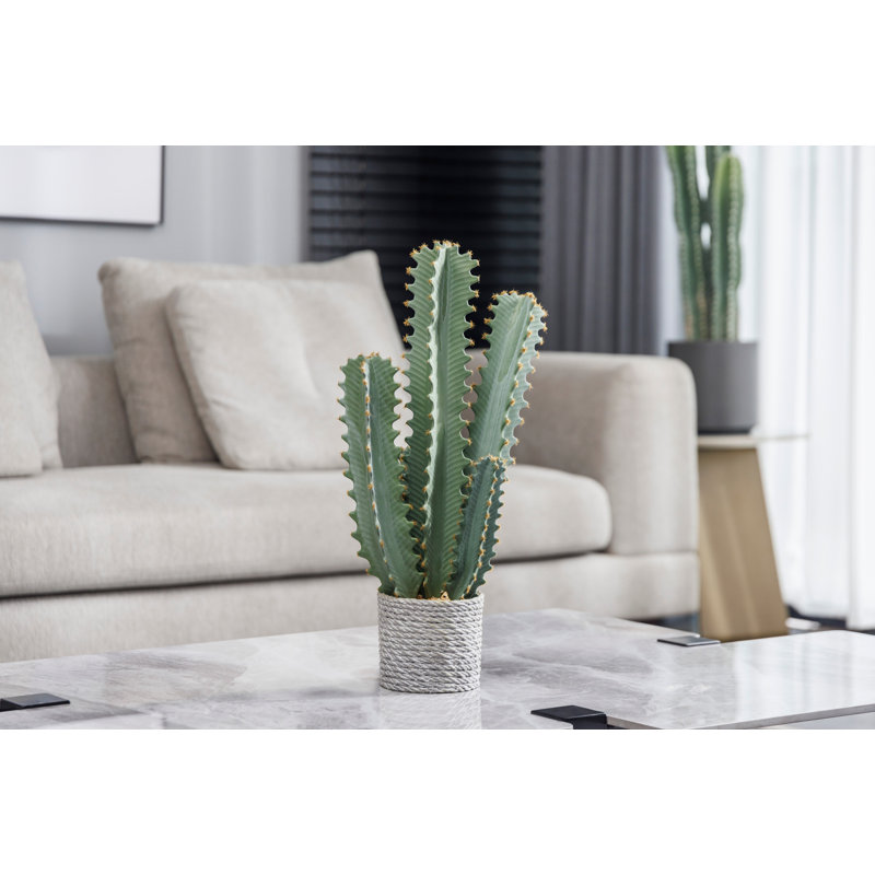 Arbre de cactus artificiel en pot 20 po Kenwood