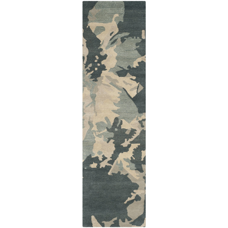Tapis en laine et viscose touffeté à la main Jefferson