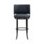 Ensemble de 6 tabourets de bar pivotants en similicuir Torres-1443393121-1443393126