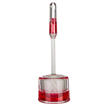 Alderete Acrylic Free-Standing Toilet Brush Holder