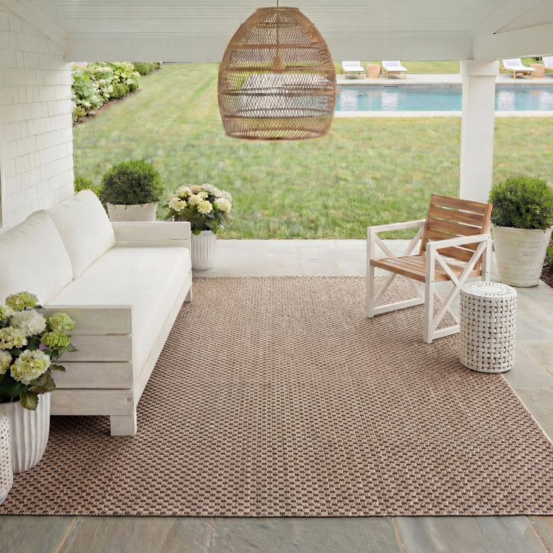 Tapis d'intérieur / extérieur Debriana Performance, Rectangle 8 pi x 11 pi