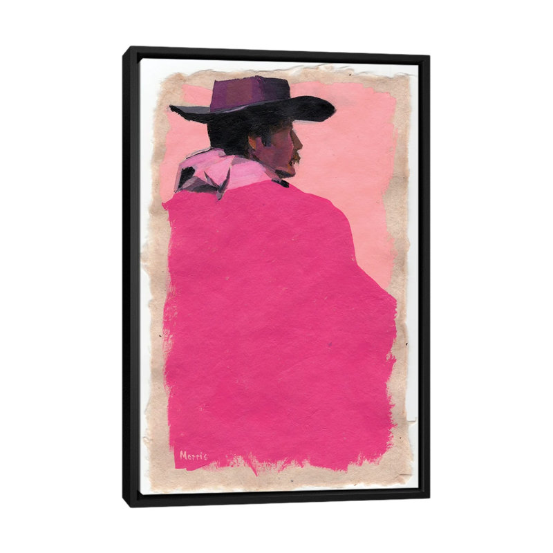 Print, 152.4 cm H x 101.6 cm W x 4.445 cm D, Black