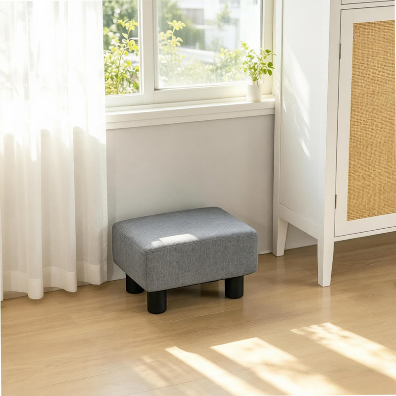 Un seul siège: tabouret rectangulaire, petit tabouret, repose-pieds confortable (seulement)