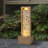 Outdoor Coastal-Style Water Fountain with Warm Glow Lighting & Pump For Patio/Garden-115184313