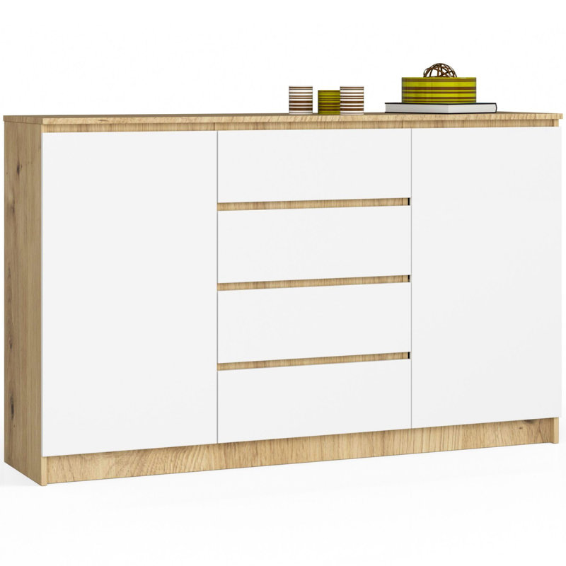 Sprage 4 - Drawer Chest of Drawers,  99cm H x 160cm W x 40cm D