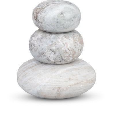 Pumpkin Marble Decorative Object