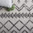 Laniqua Temple Bcf/Jute/Latex/Overlock Southwestern Rug in Ivory/Gray/Black-436124177