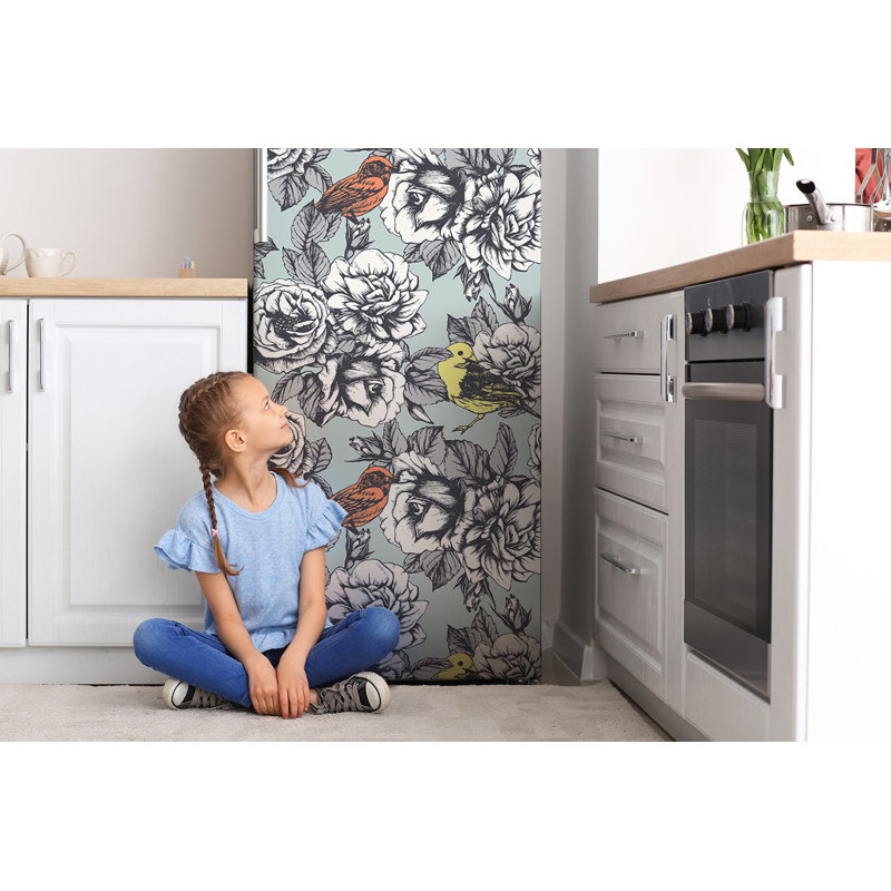 Plants & Flowers Door Decal