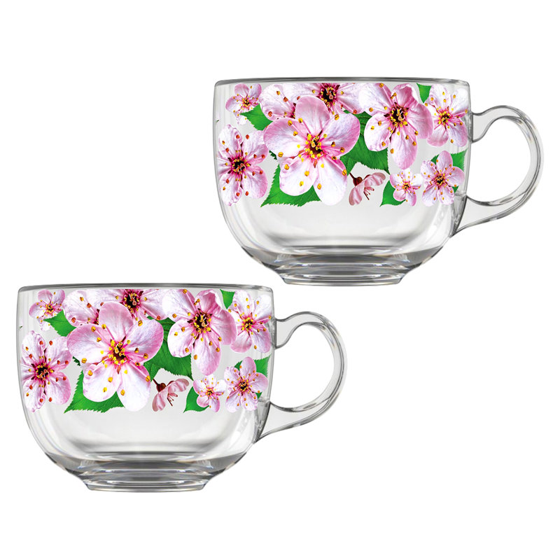 Grande tasse en verre Jumbo