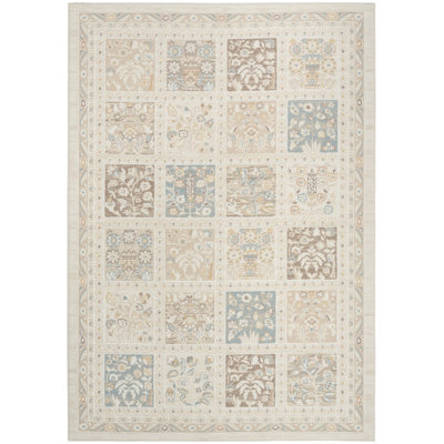 Nourison Isla 5'3" x 7' Multicolor Vintage Indoor Rug