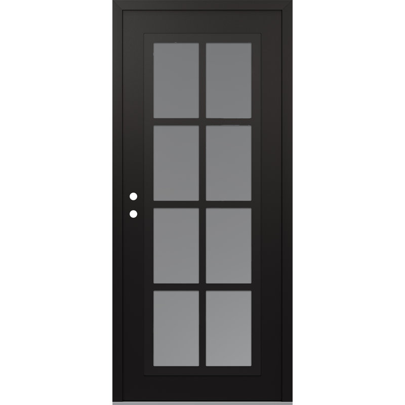 Porte d'entrée pré-suspendue C16, S'ouvre à droite vers l'intérieur
