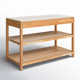 Alida Marble Top Prep Table