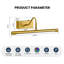 Dimmable LED Wall Mount Picture Light-1794118693