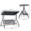 3 Person Porch Swing with Canopy