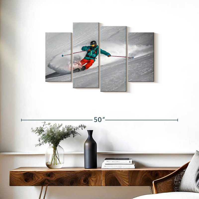 Skieur de neige Sireci Gastein, H 22 po x l 36 po