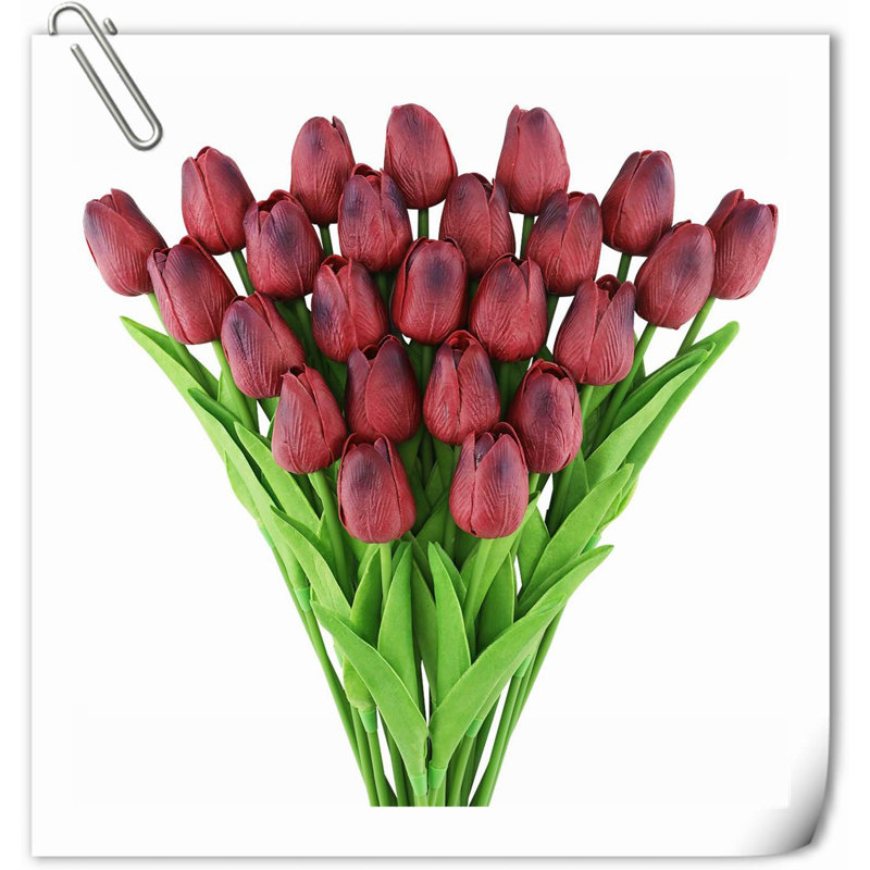 Tulip Arrangement, Rouge foncé