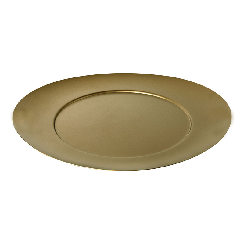 Atmosfera Charger Plate - Materic, Gold