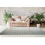 Tapis noir et blanc fait à la main en laine-88615537
