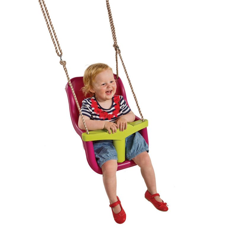 Freeport Park Plastic Bucket Swing Swing Seat with Chains