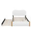 Lit plateforme tapissier avec lit gigogne-508423951