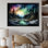 Northern Lights Aurora Mirage - Landscapes Canvas Art Print